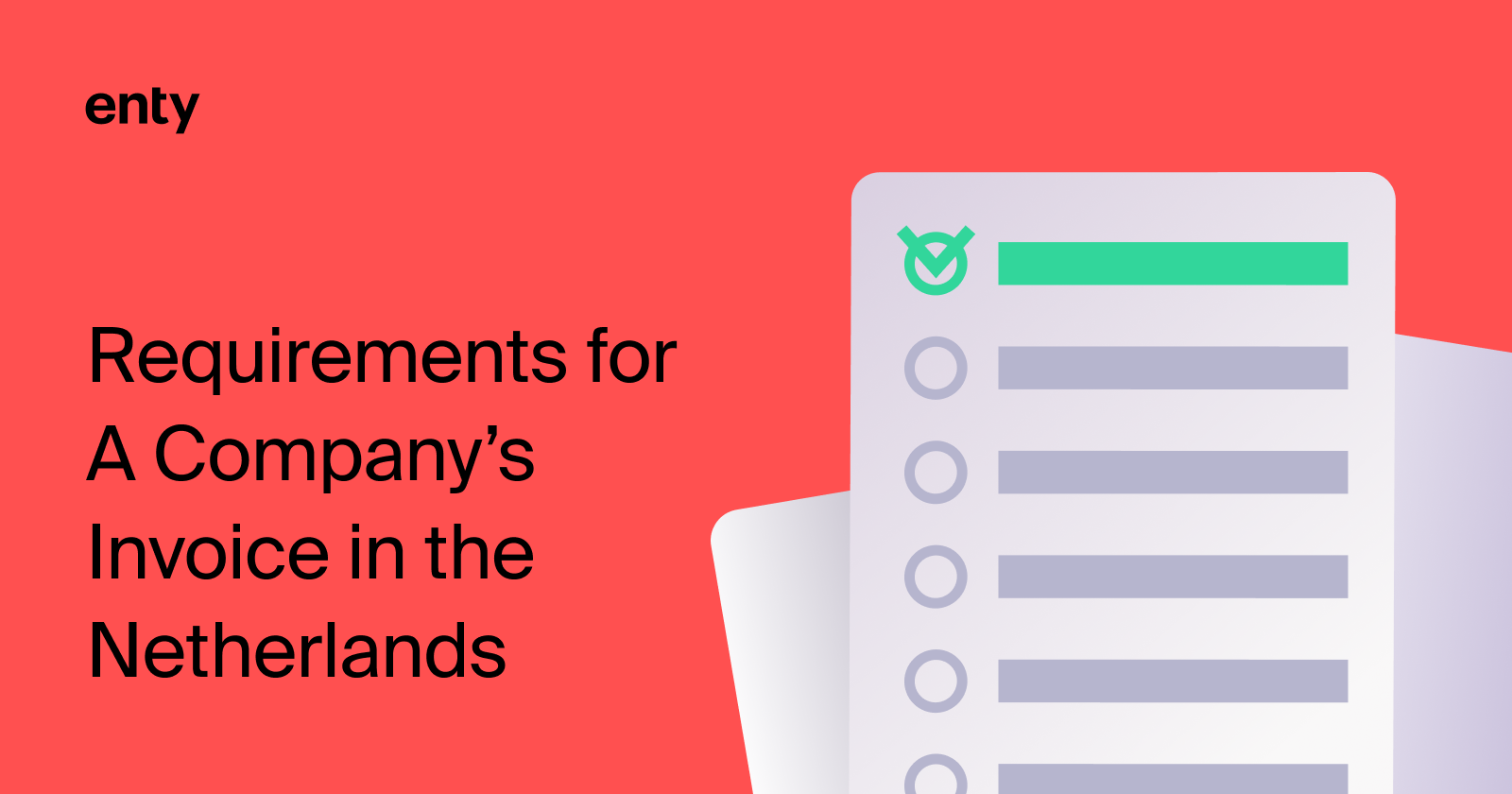 Requirements for a Company’s Invoice in the Netherlands VAT and Other