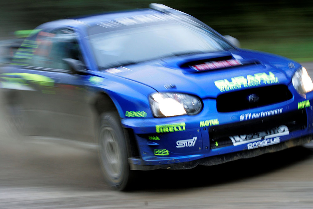 Петтер Сольберг и Фил Миллз, Subaru Impreza S11 WRC &amp;#39;05 (LC54 SRT), ралли Великобритания 2005/Фото: Subaru World Rally Team