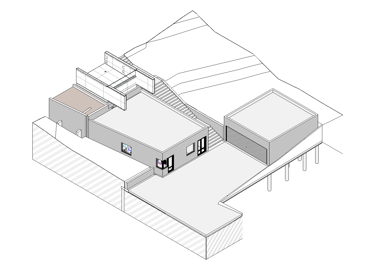 Жилой модуль в Соче планировка