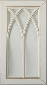 Фрезерованные крашенные фасады из МДФ.