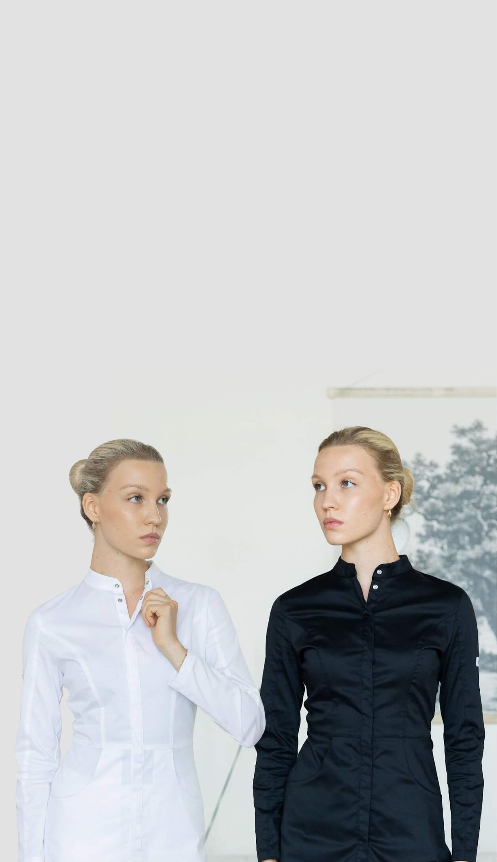 мужская и женская поварская форма