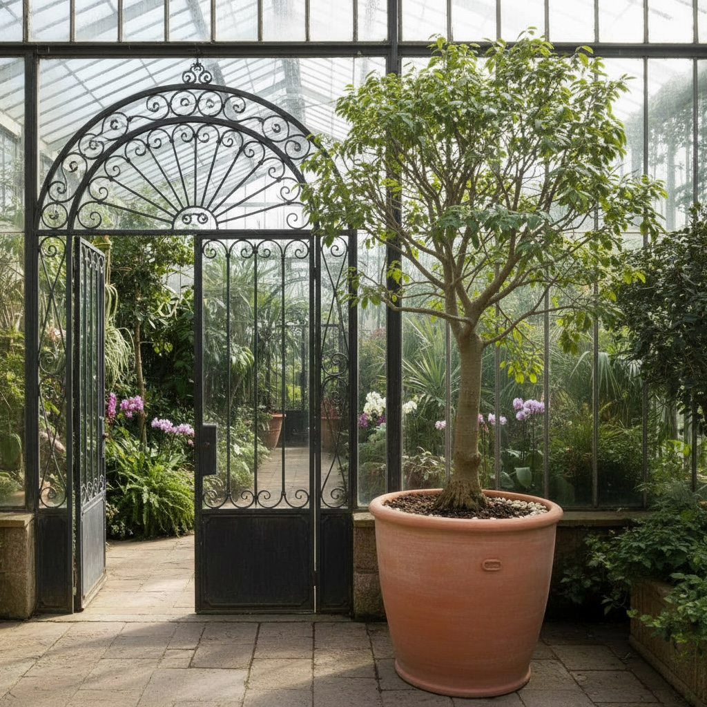 Большой горшок для растений 