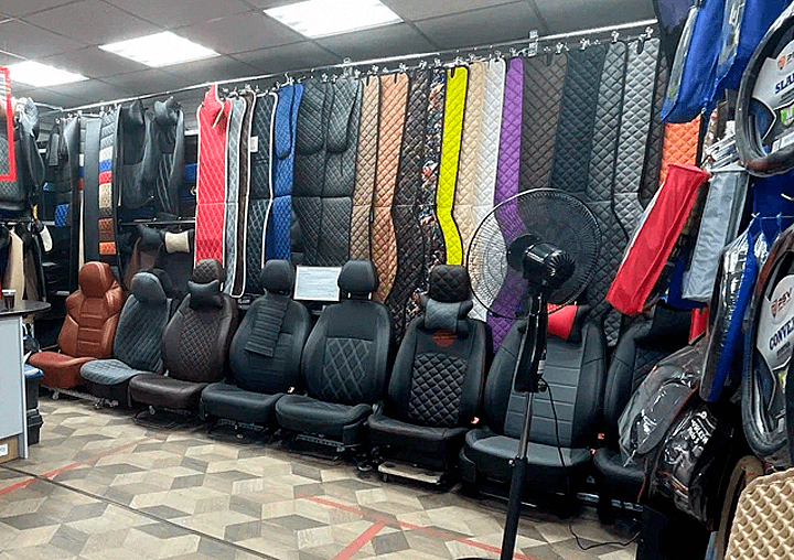 Авточехлы из экокожи, алькантары, ткани в Санкт-Петербурге| seatcover.ru
