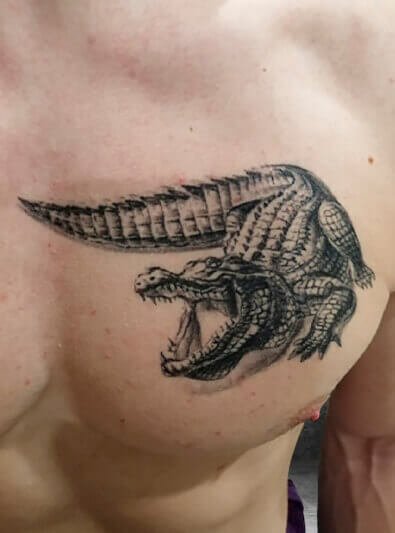 крокодил тату, тату салоны Перми, сделать тату в Перми, лучшие тату мастера Перми, тату Пермь цены, тату Пермь реализм