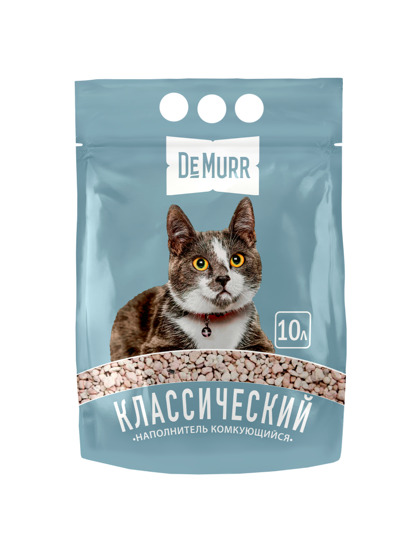 Комкующийся бентонитовый наполнитель demurr