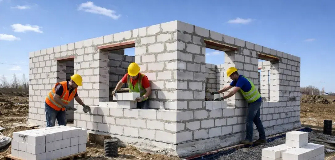 какой газобетон использовать для строительства дома