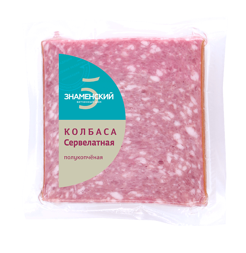Колбаса Сервелатная - Знаменский ветчинный дом