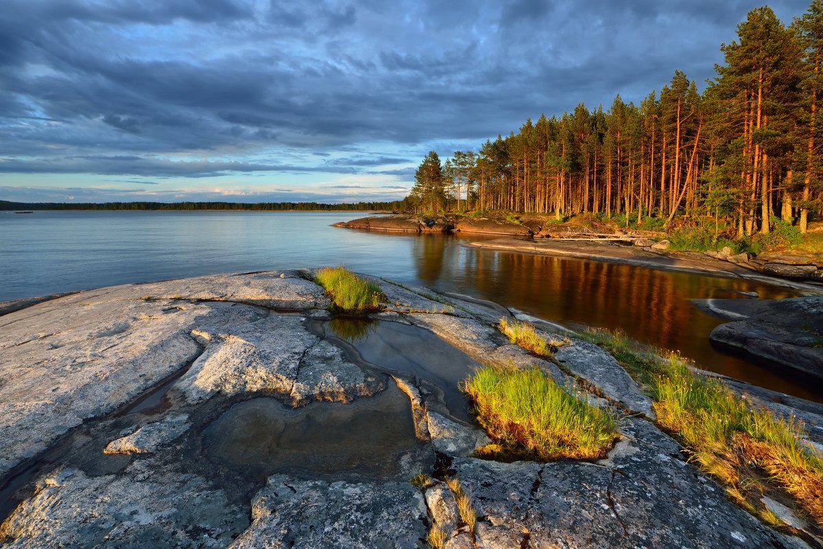 Карелия озеро Колласъярви