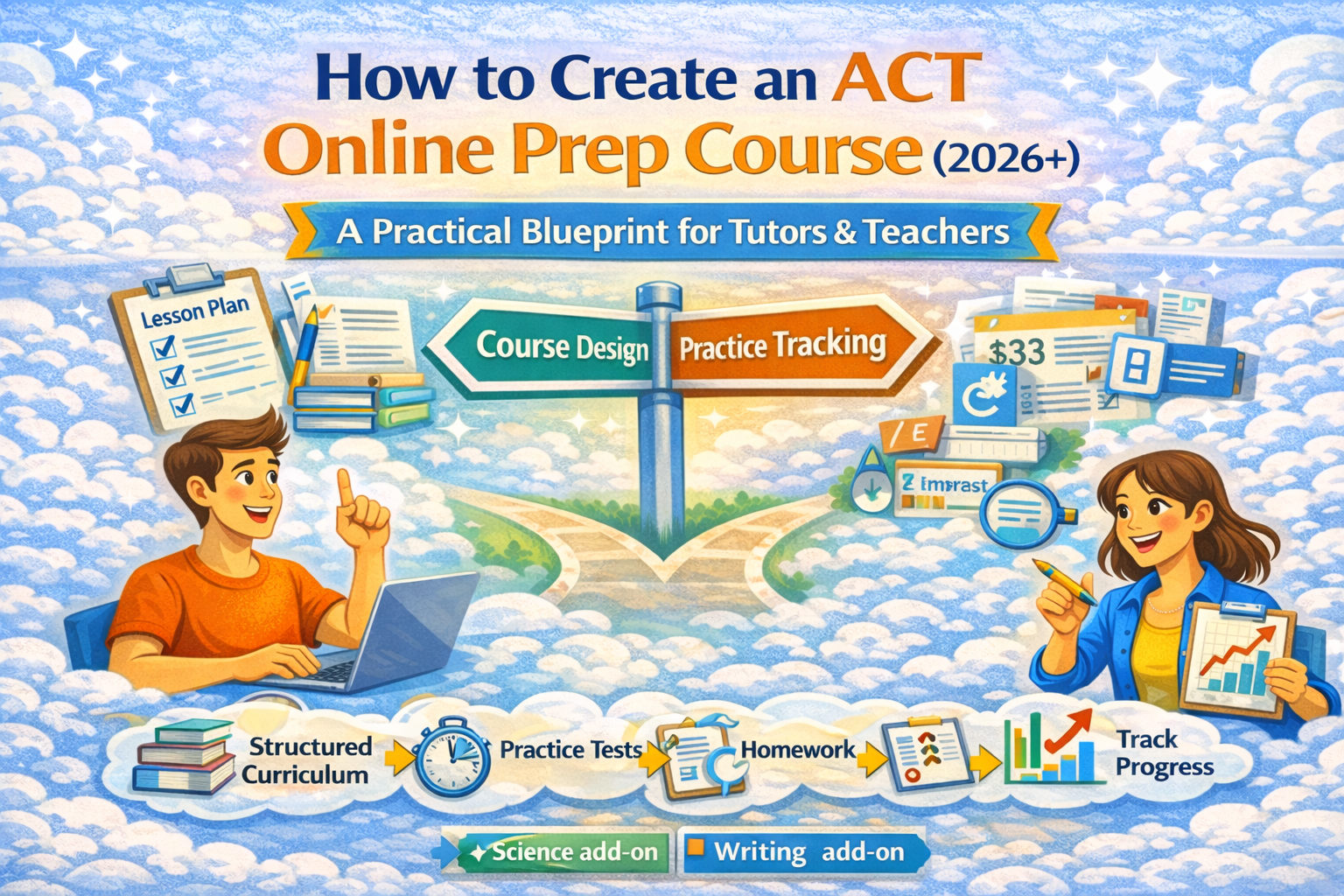 How to Create an ACT Online Prep Course (2026+): a Practical Blueprint for Tutors &amp; Teachers