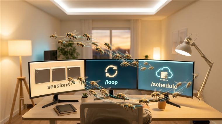 Три встроенных инструмента Claude Code для управления роем