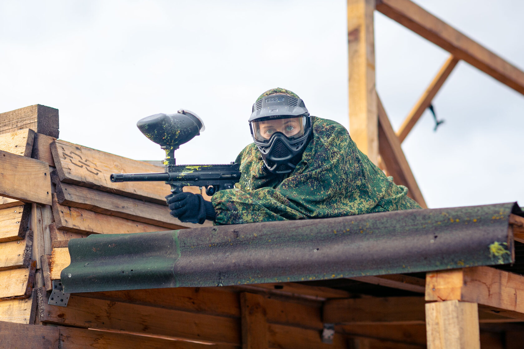 Пейнтбол в Новосибирске - Клуб Дикий клык