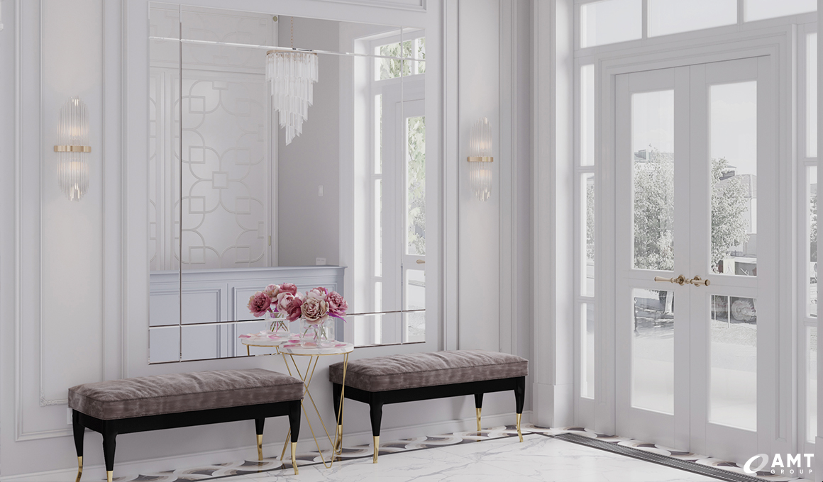 Холл малого зала дома торжеств Prince Palace