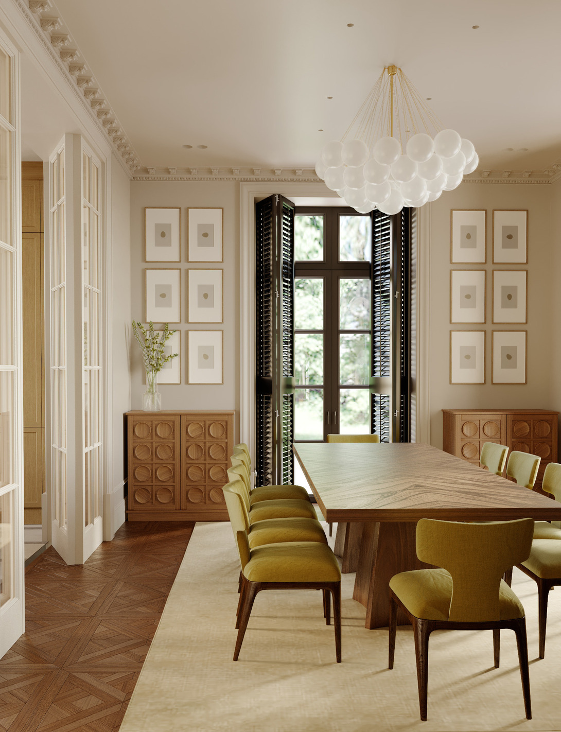 Дизайн-проект дома в классическом стиле с современным наполнением дизайнера интерьера Екатерины Фёдоровой