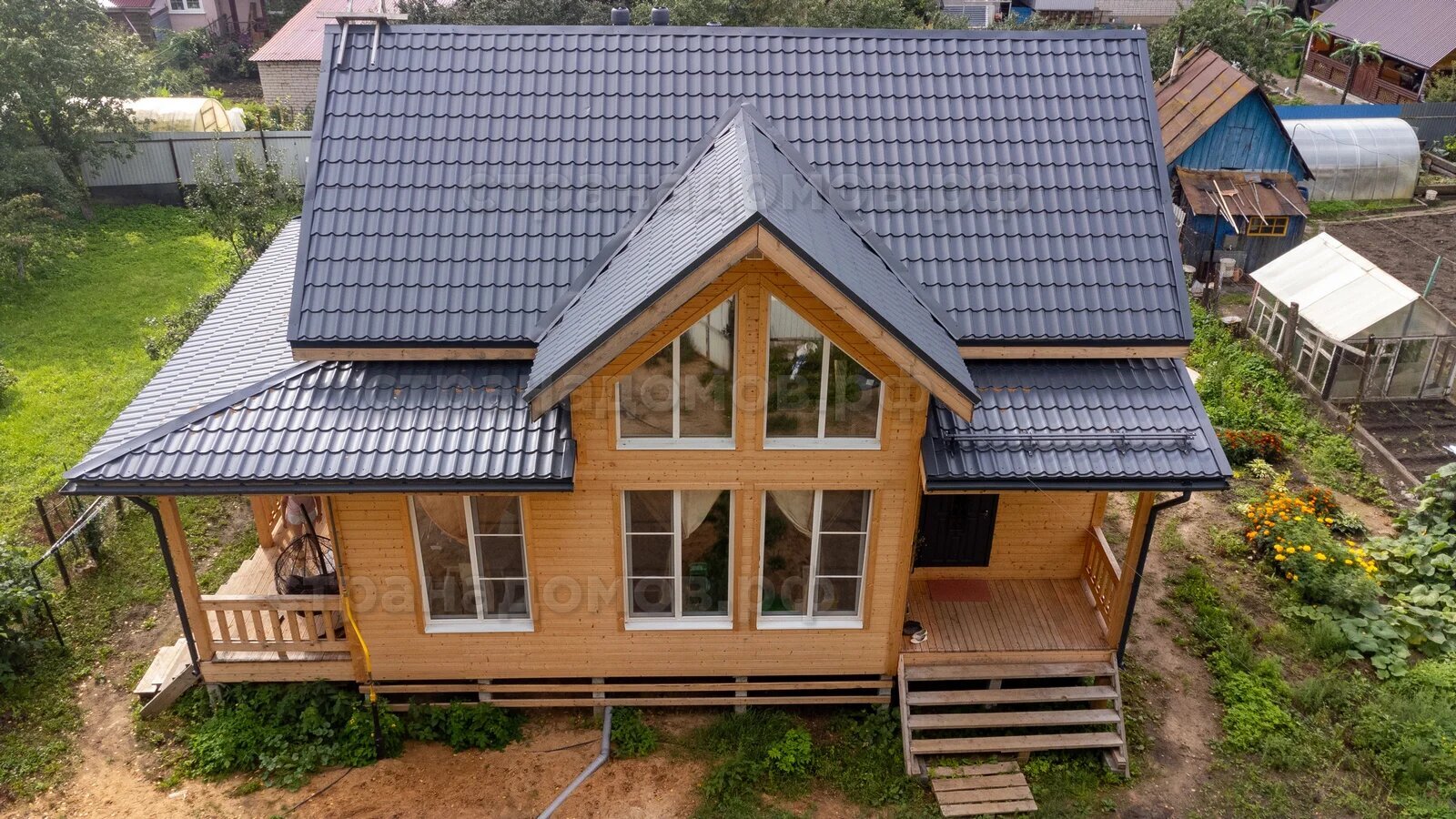 каркасный дом