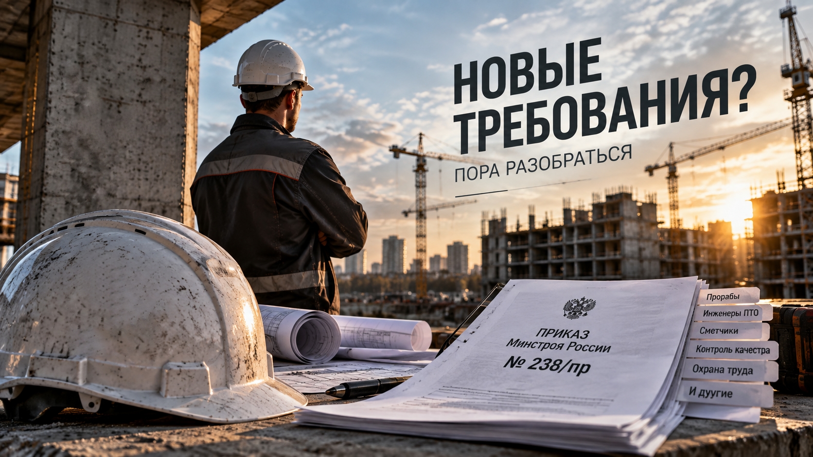 Новые требования к прорабам и квалификация строительных специалистов