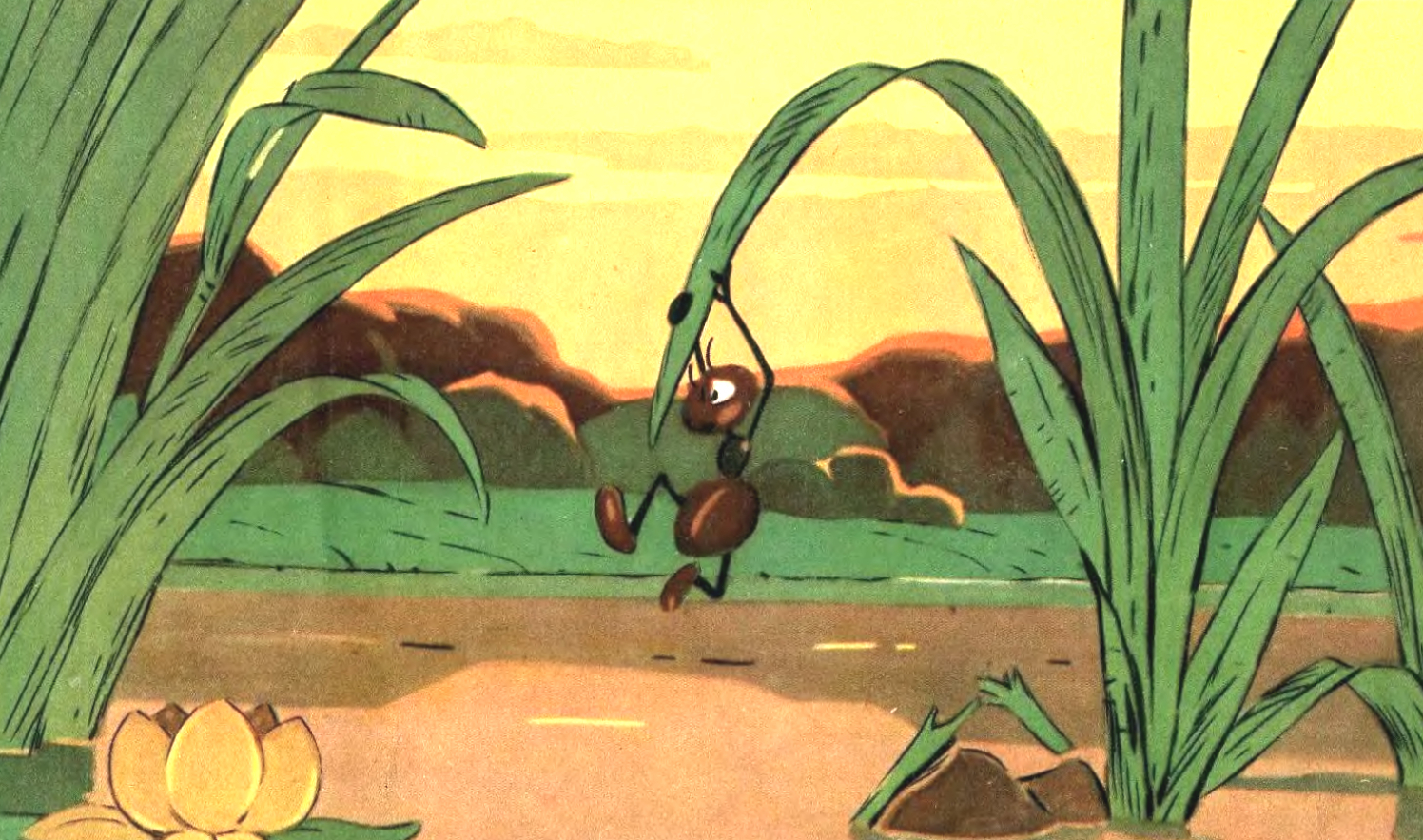 Муравьишка-хвастунишка сказка по мотивам В. Бианки 1963г. читать ...