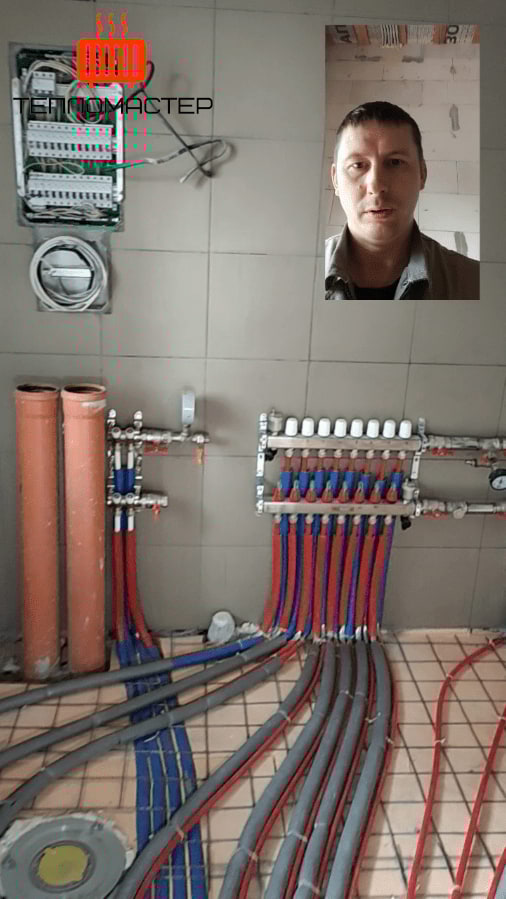 Установлены манометры и проведены гидравлические испытания системы отопления