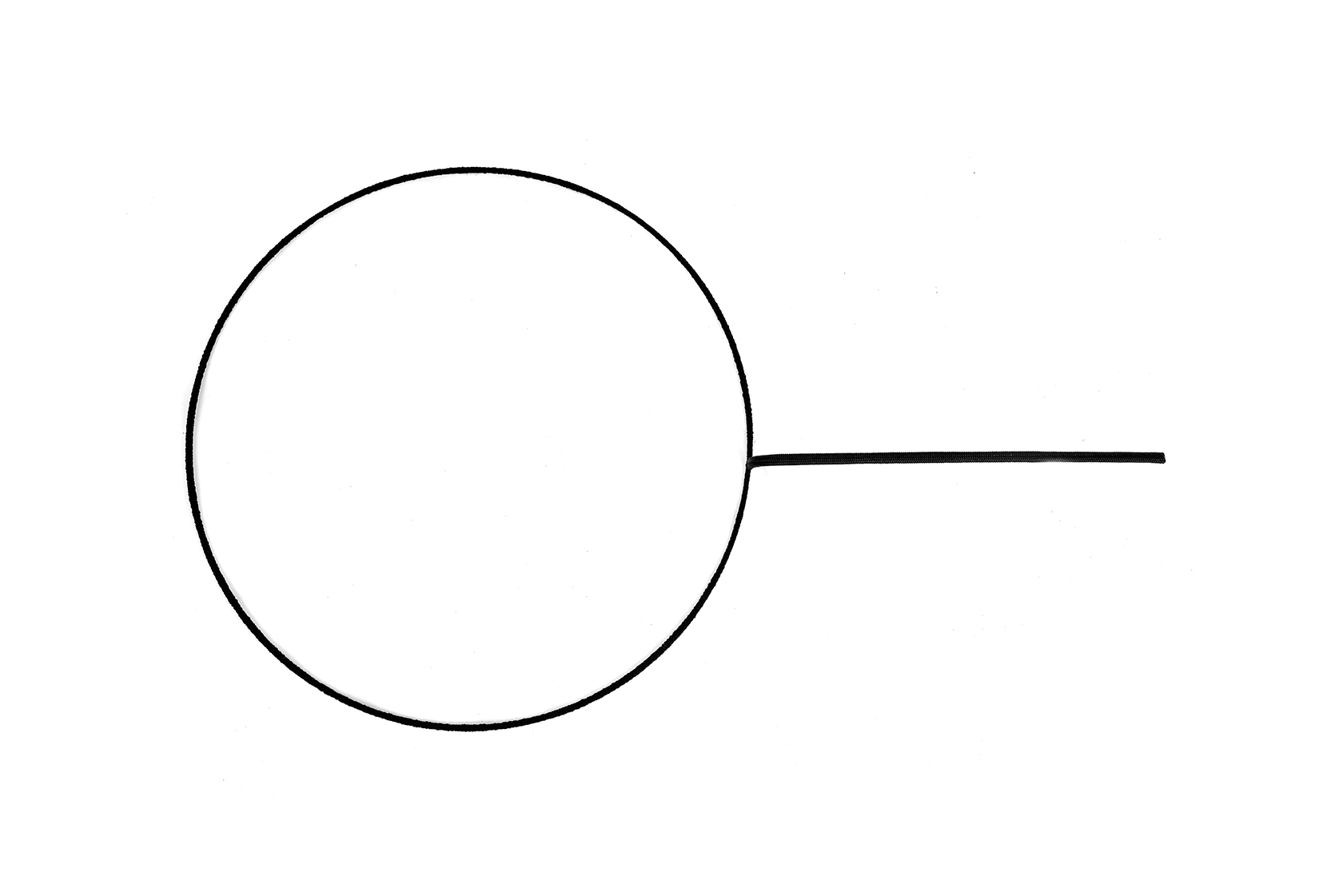 Круг ест круга. Рисунок где есть круги и углы.