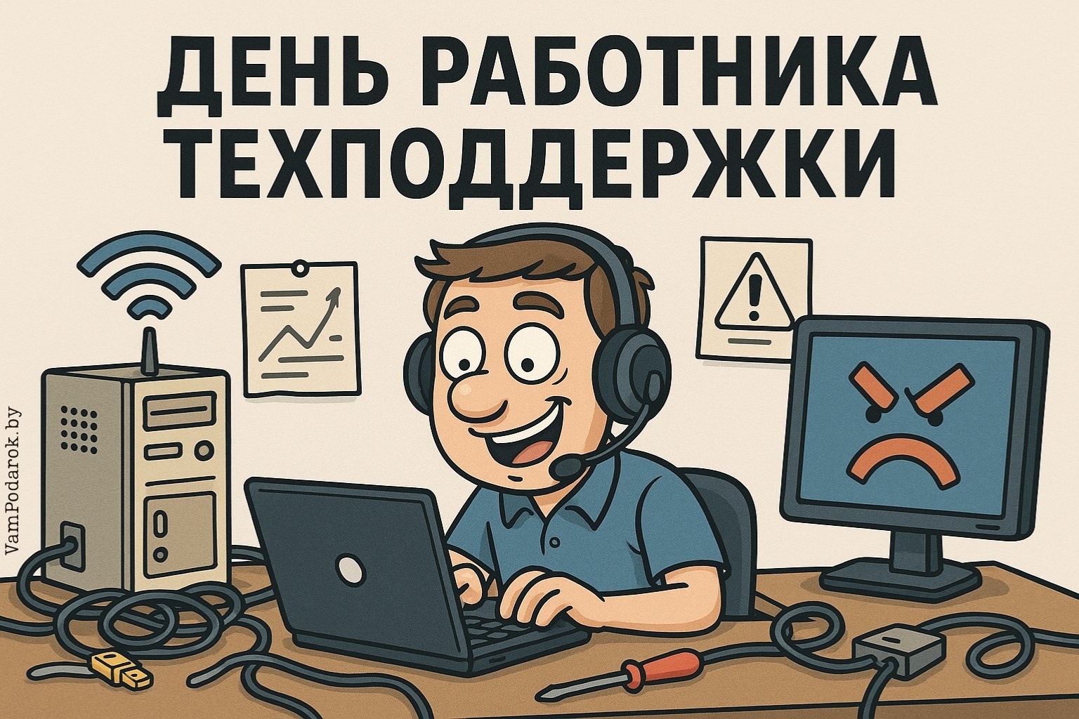 День работника технической поддержки – картинка