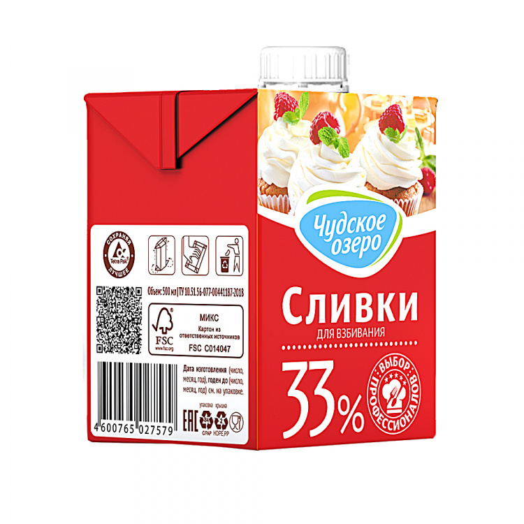 Сливки 33 Озон