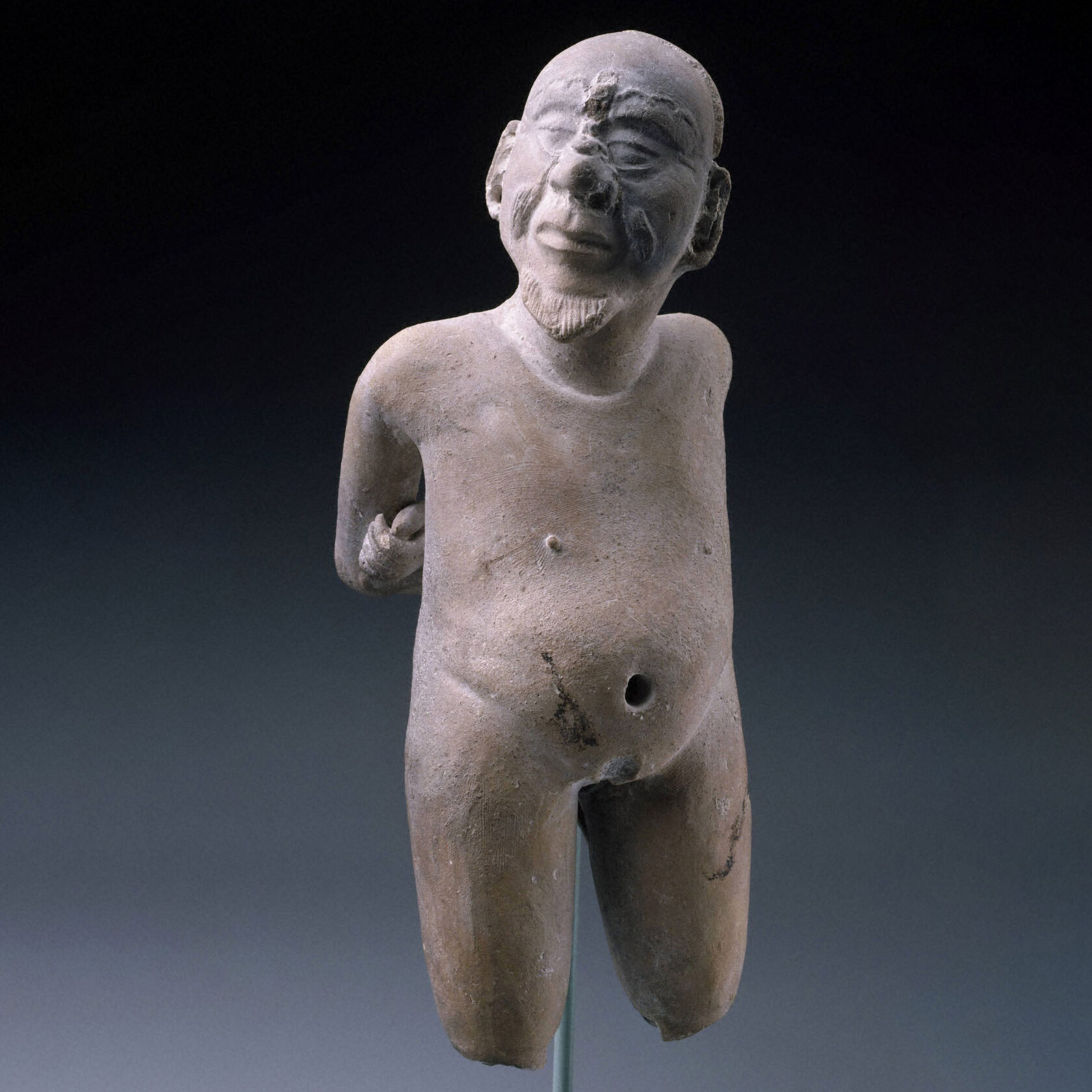 Пленник. Майя, 600-800 гг. н.э. Коллекция Princeton University Art Museum.