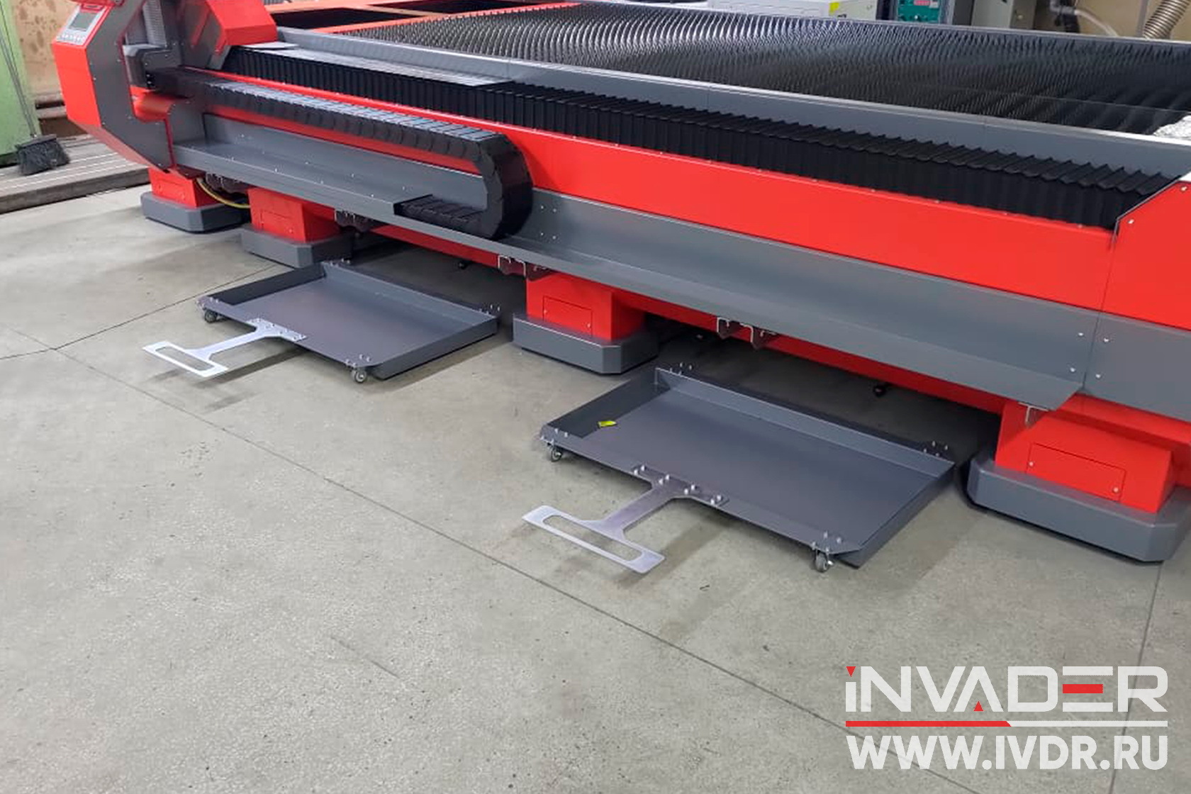 Поддон для сбора готовых деталей после лазерной резки