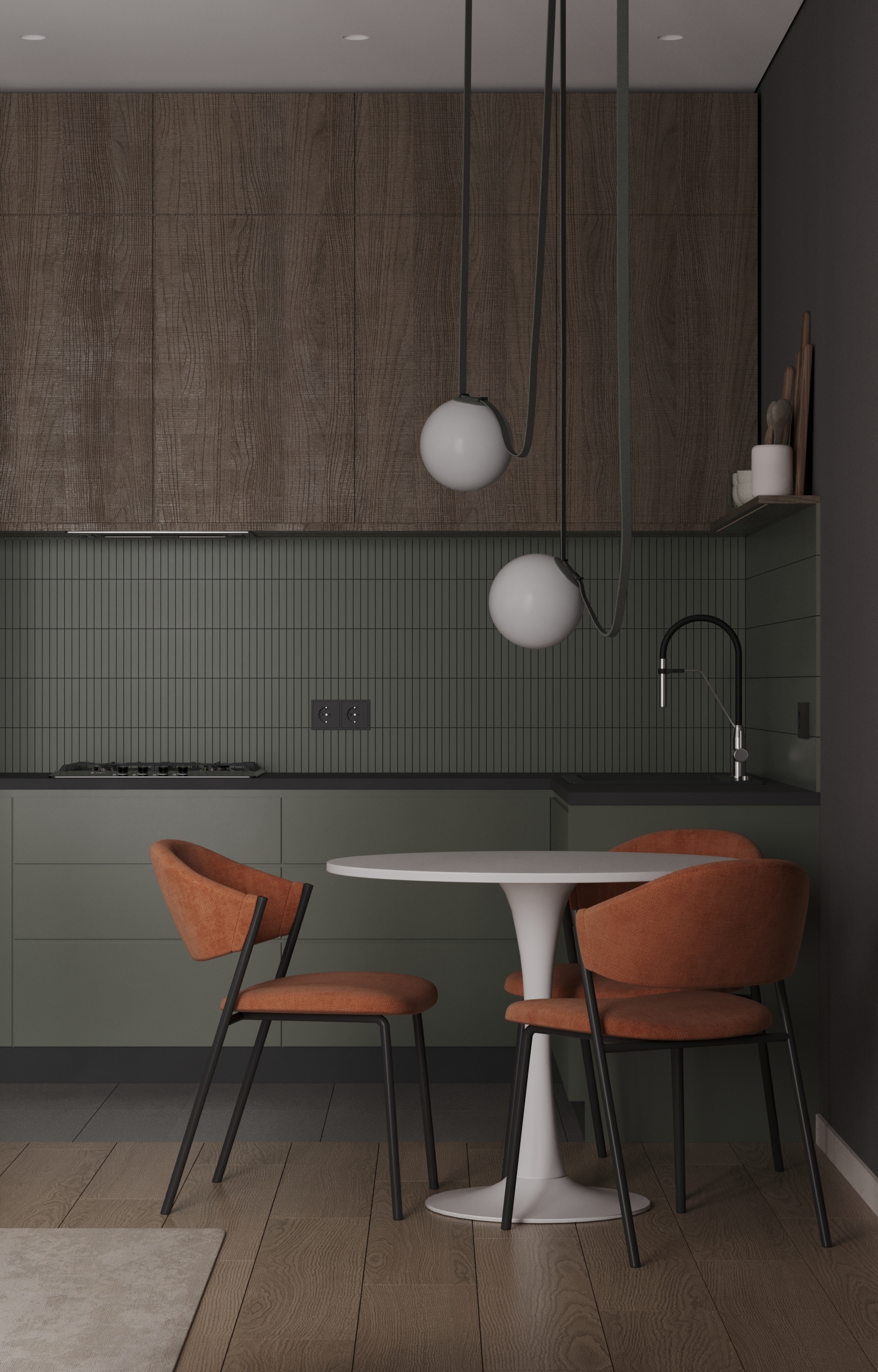 Кухня-гостинная