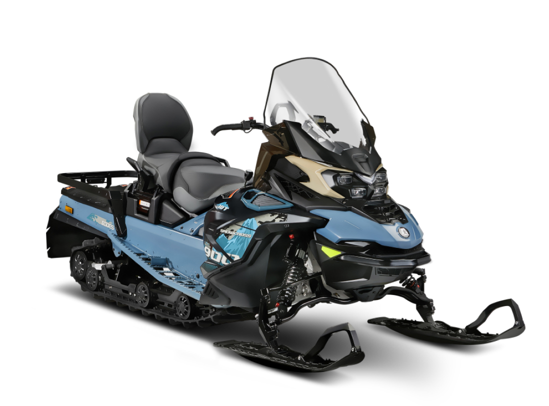 AODES Snowcross 900T WT — Сине-серый