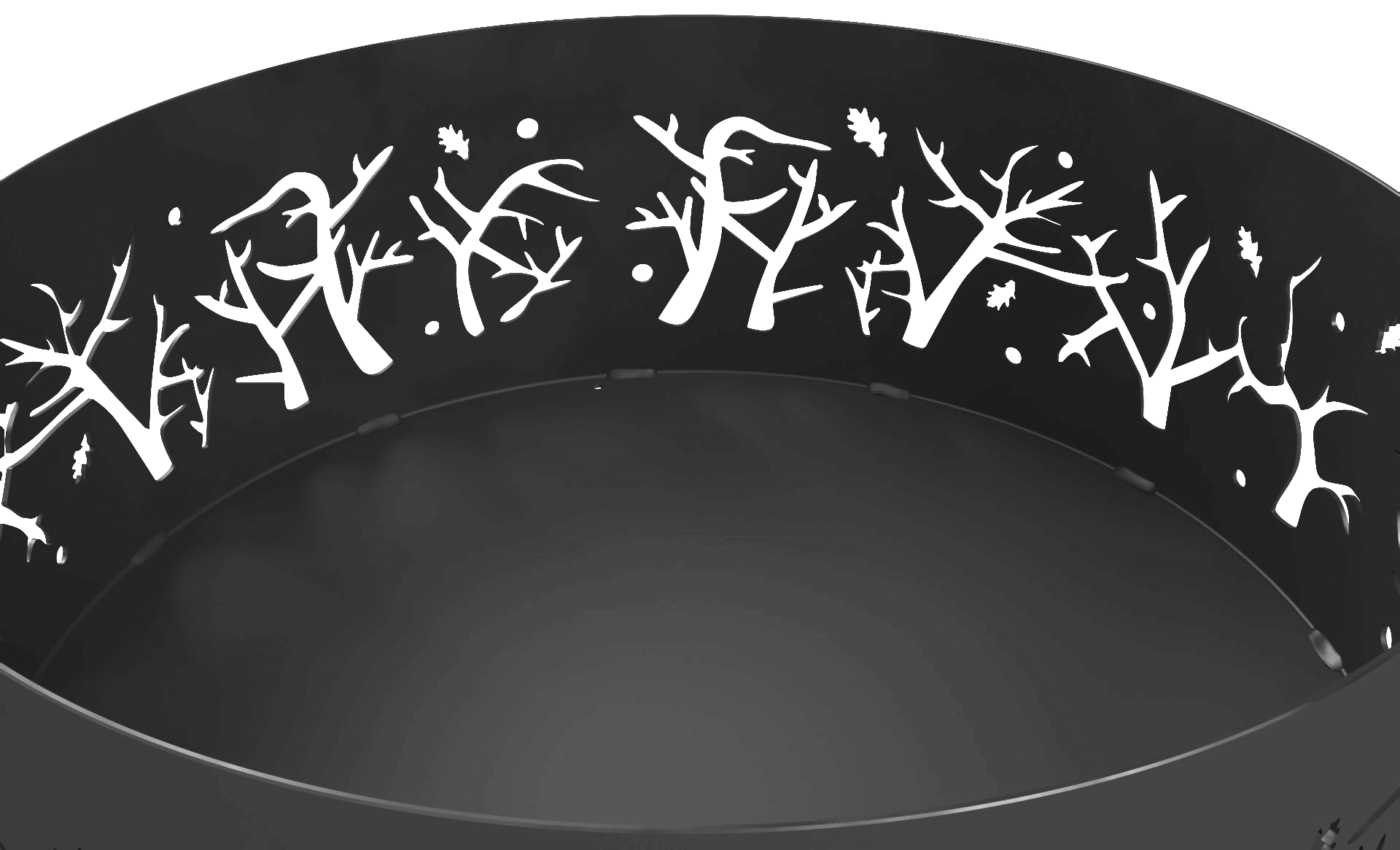 Костровая чаша Ветки 65 см термостойкая