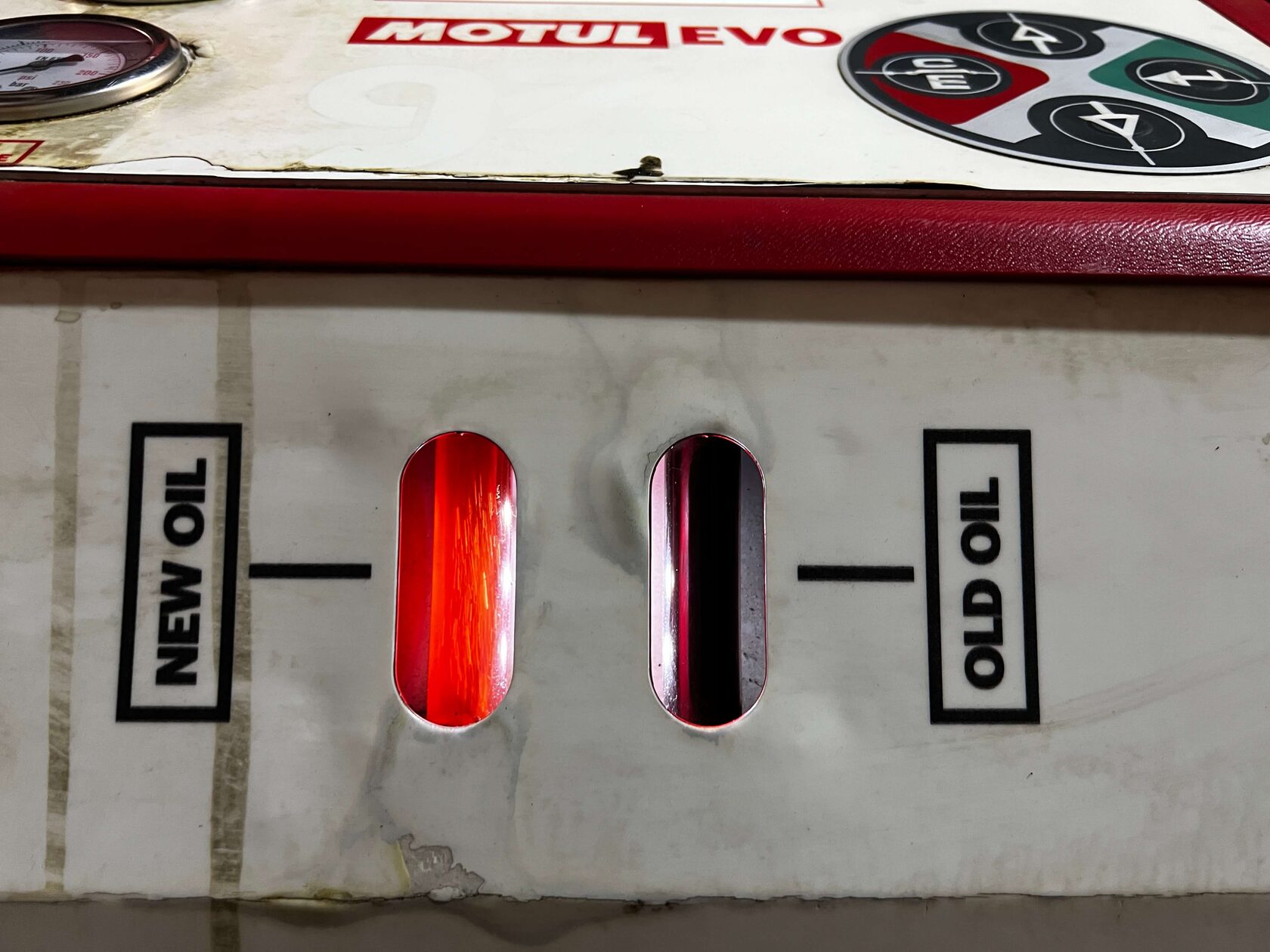 Процесс аппаратного замещения масла