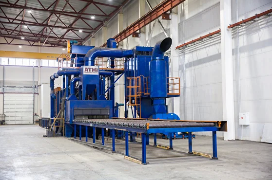 Очистка металла дробью: чистка металла, металлоконструкций на ...