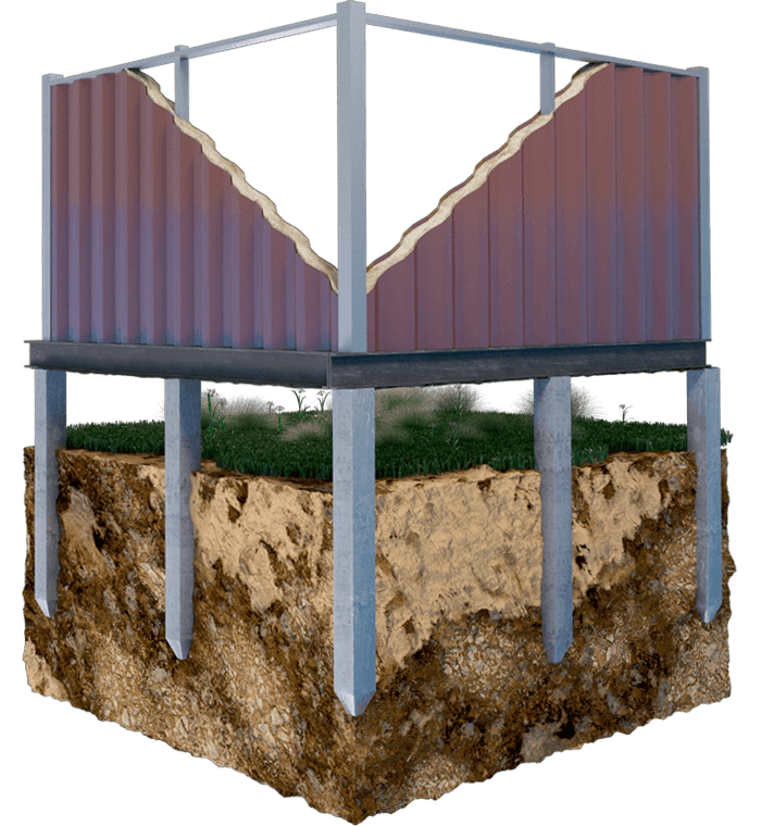 свайный фундамент