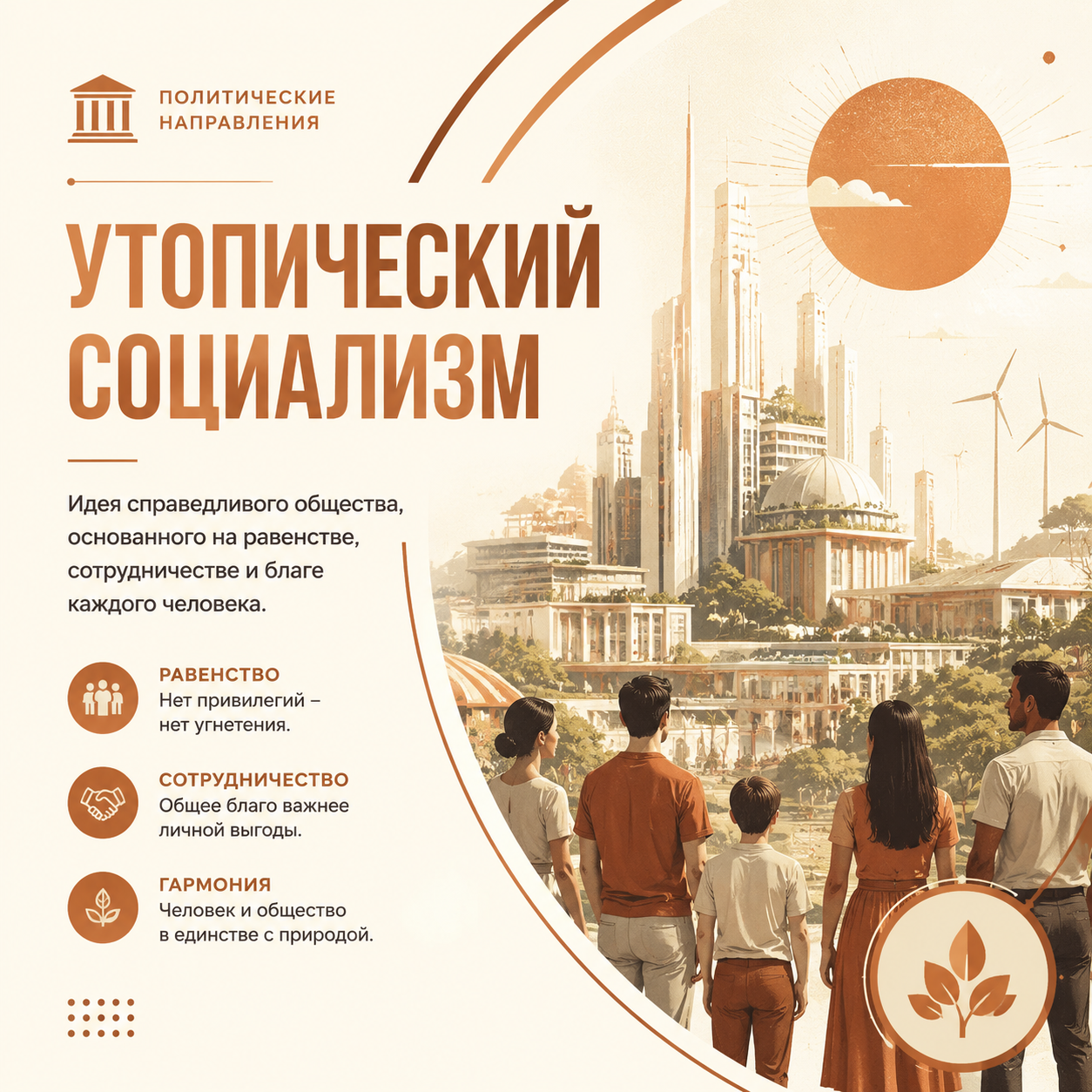 Утопический социализм  Основные идеи и представители