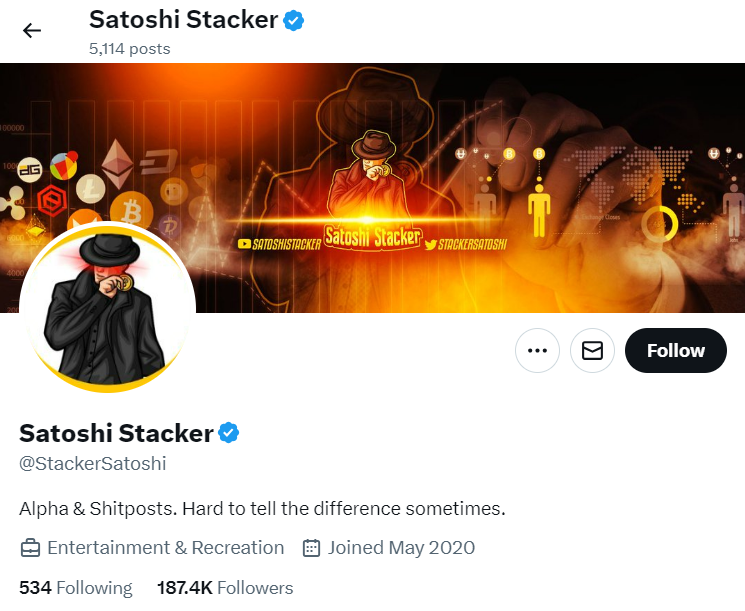 Satoshi Stacker
