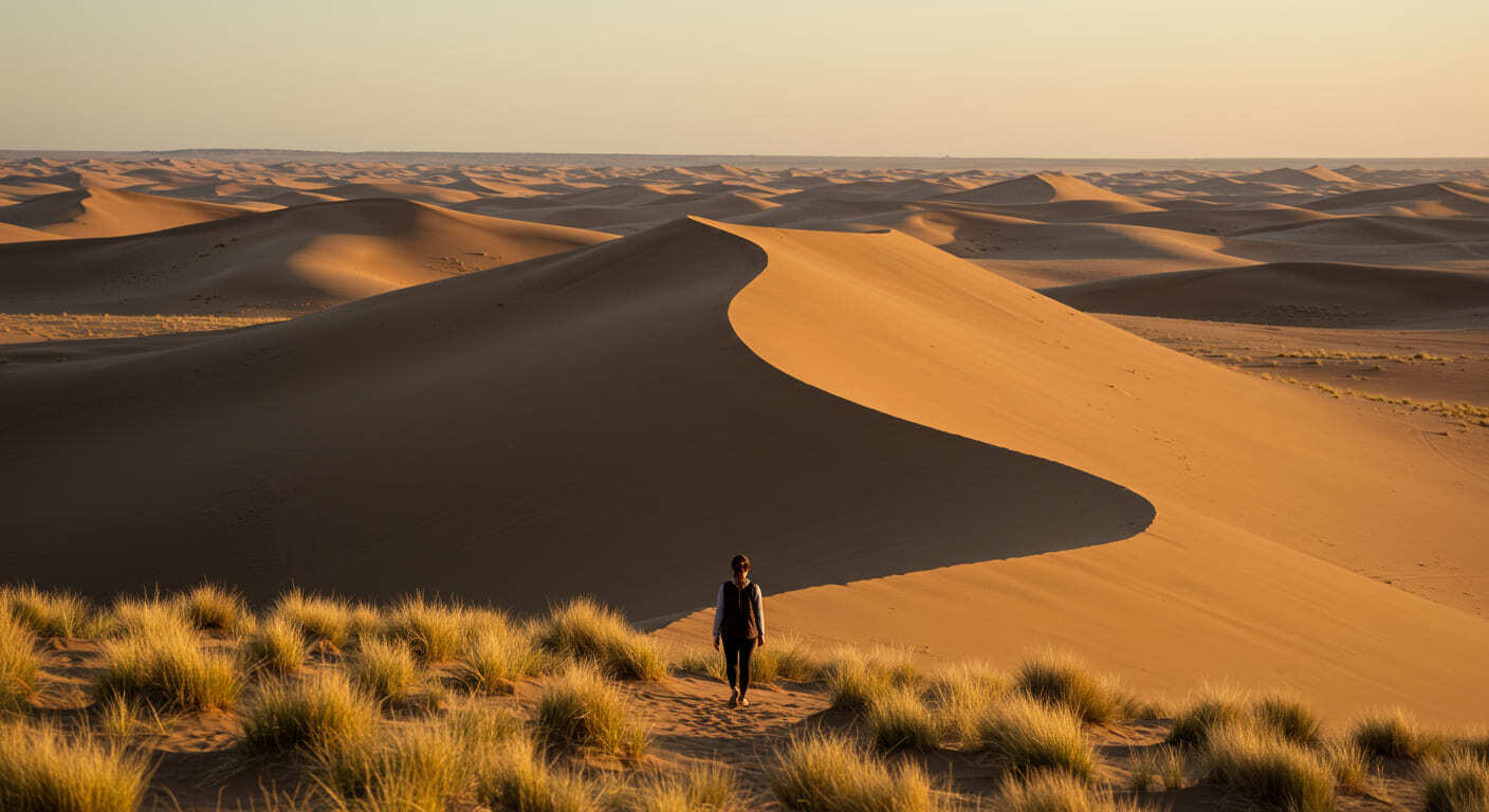 Lev Mazaraki: in the desert