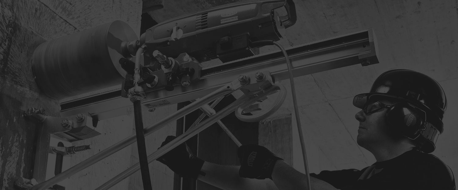 бурение бетона алмазными коронками