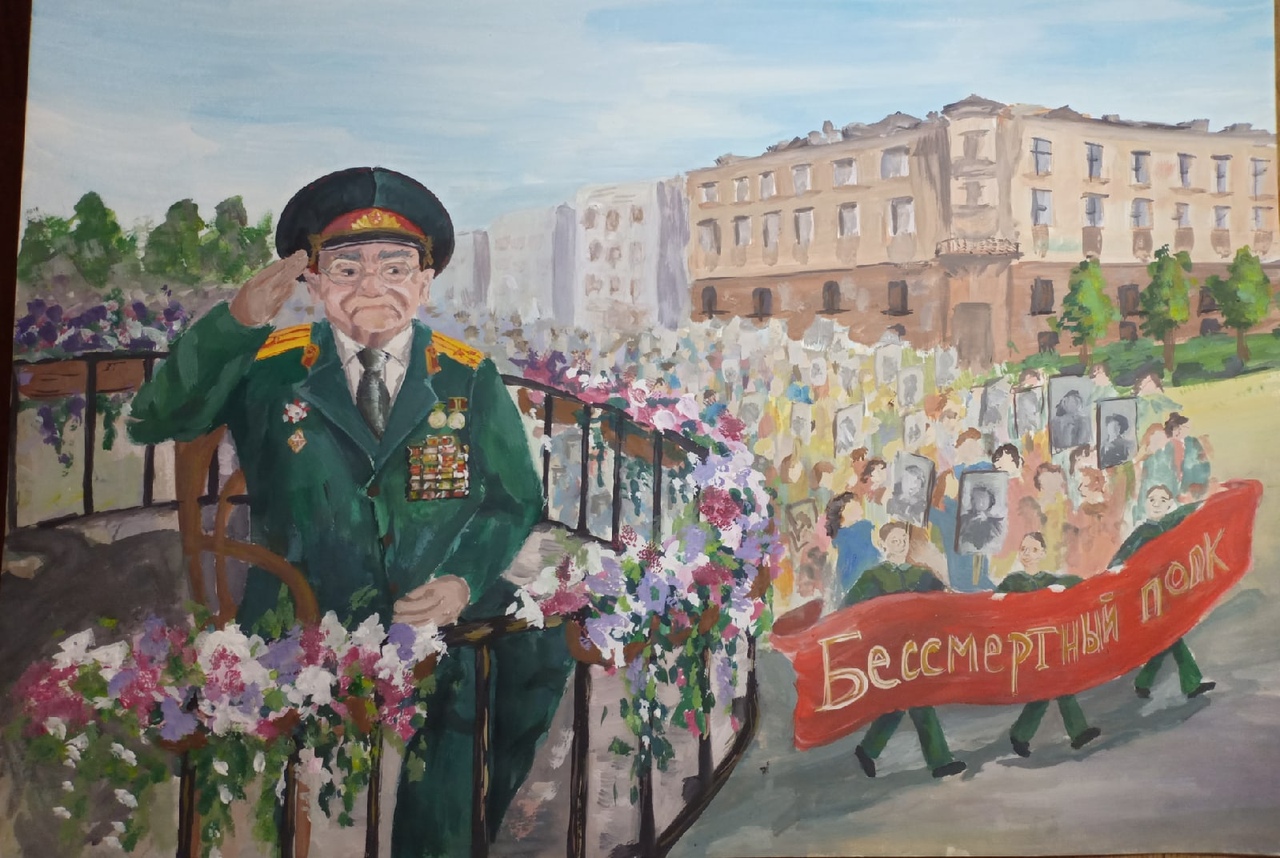 Рисунок о героях былых времен