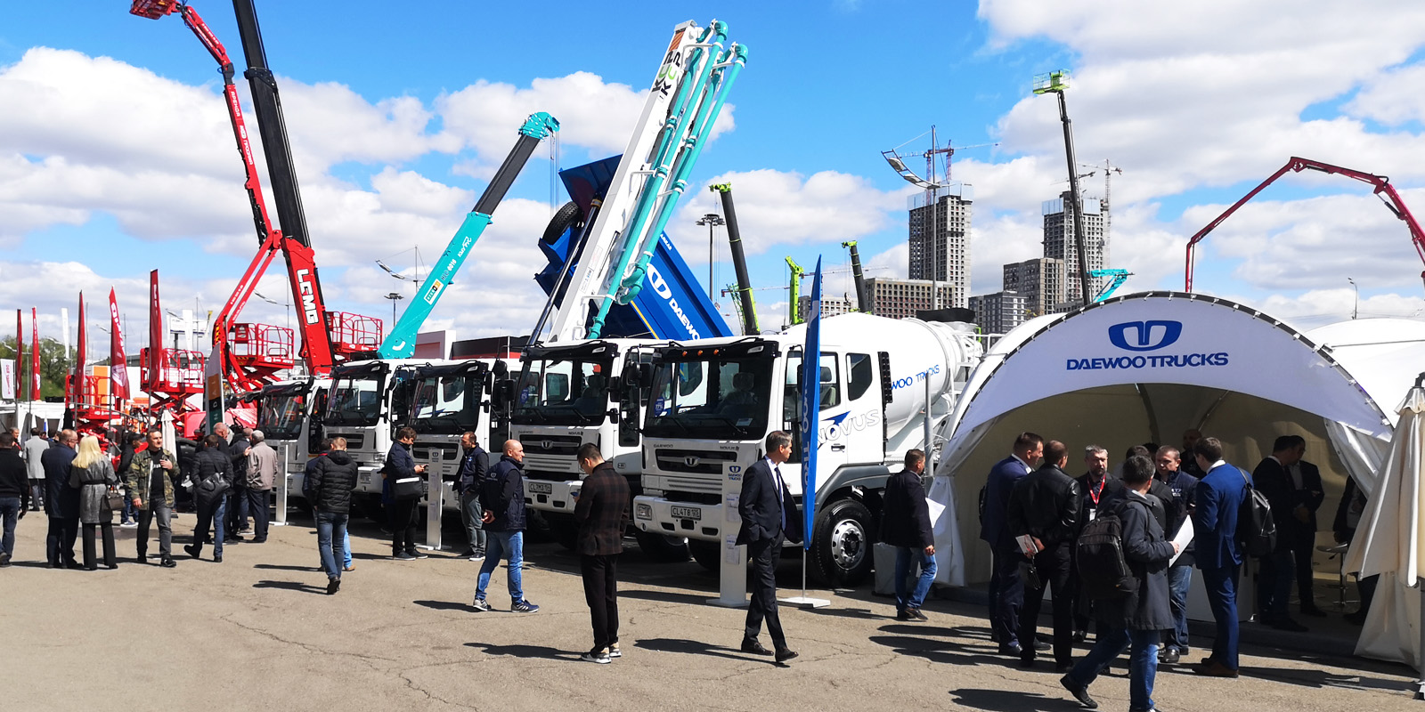 Daewoo Trucks представила на выставке «CTT Expo 2022» четыре новинки