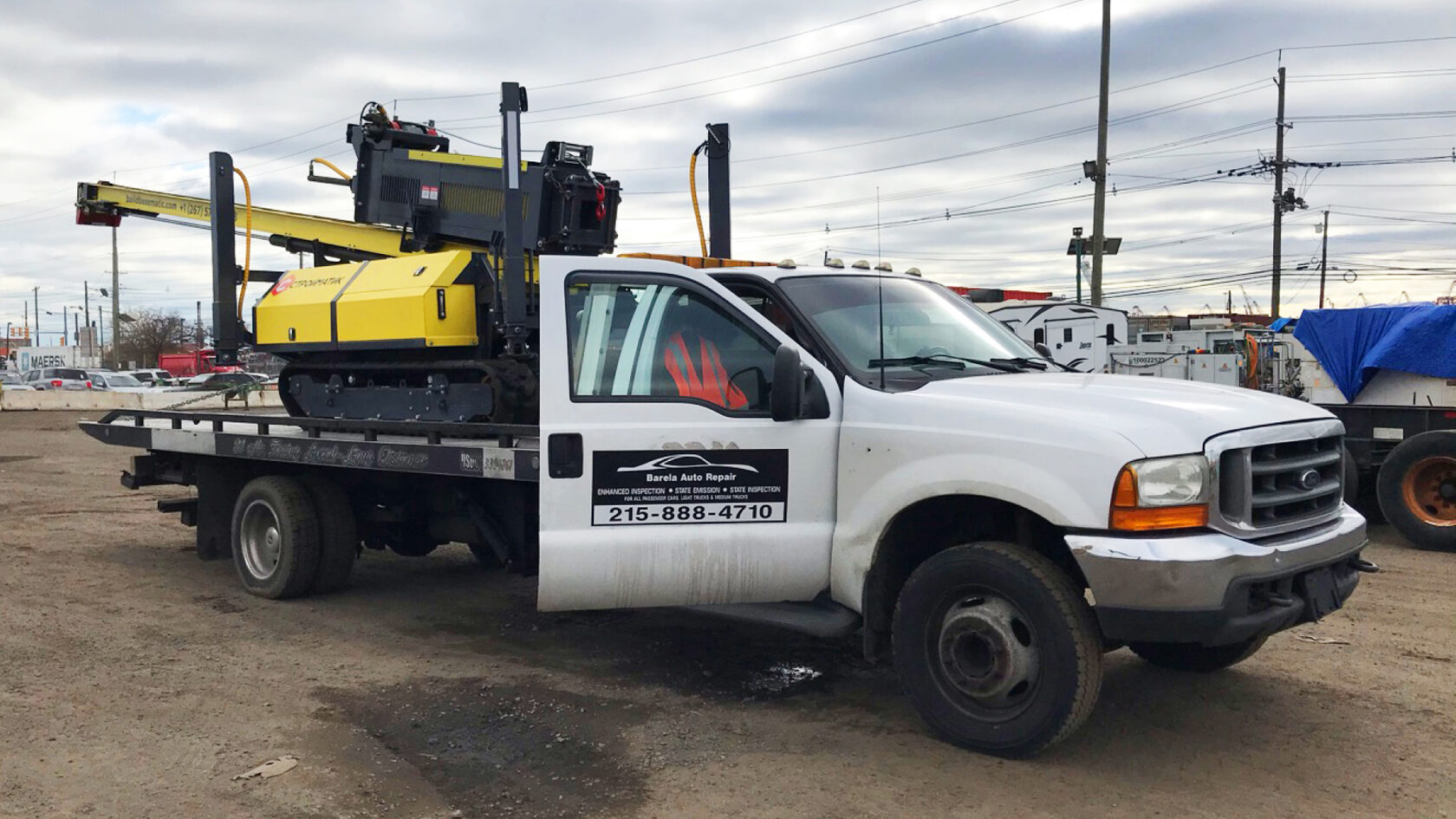 Transportation by tow truck