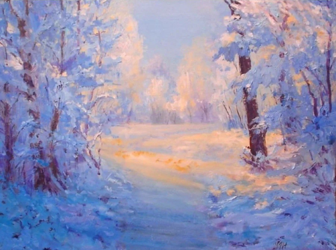 Снежная поляна