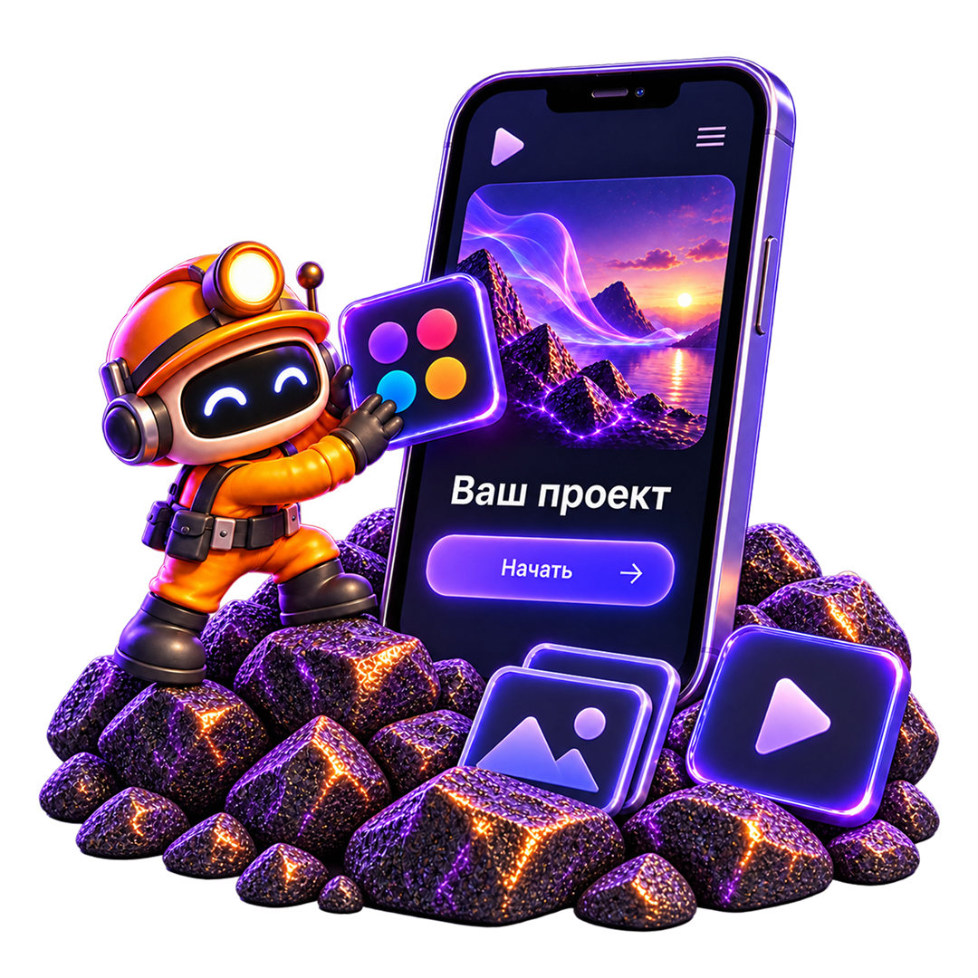Экран с фирменным оформлением Ruda Play