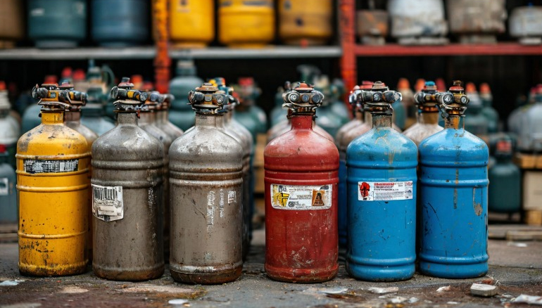 Заправка газовых баллонов