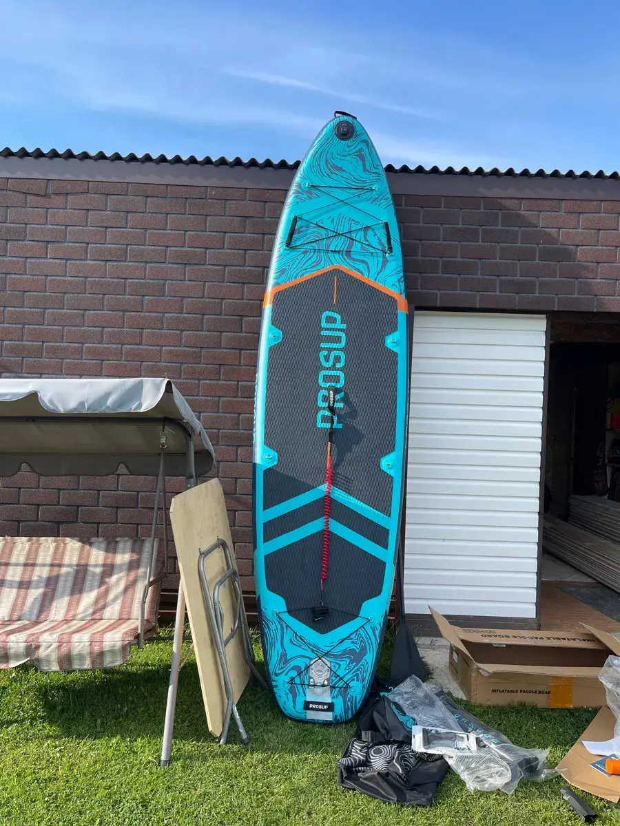 PROSUP MAX 11'6 у воды: вид сбоку