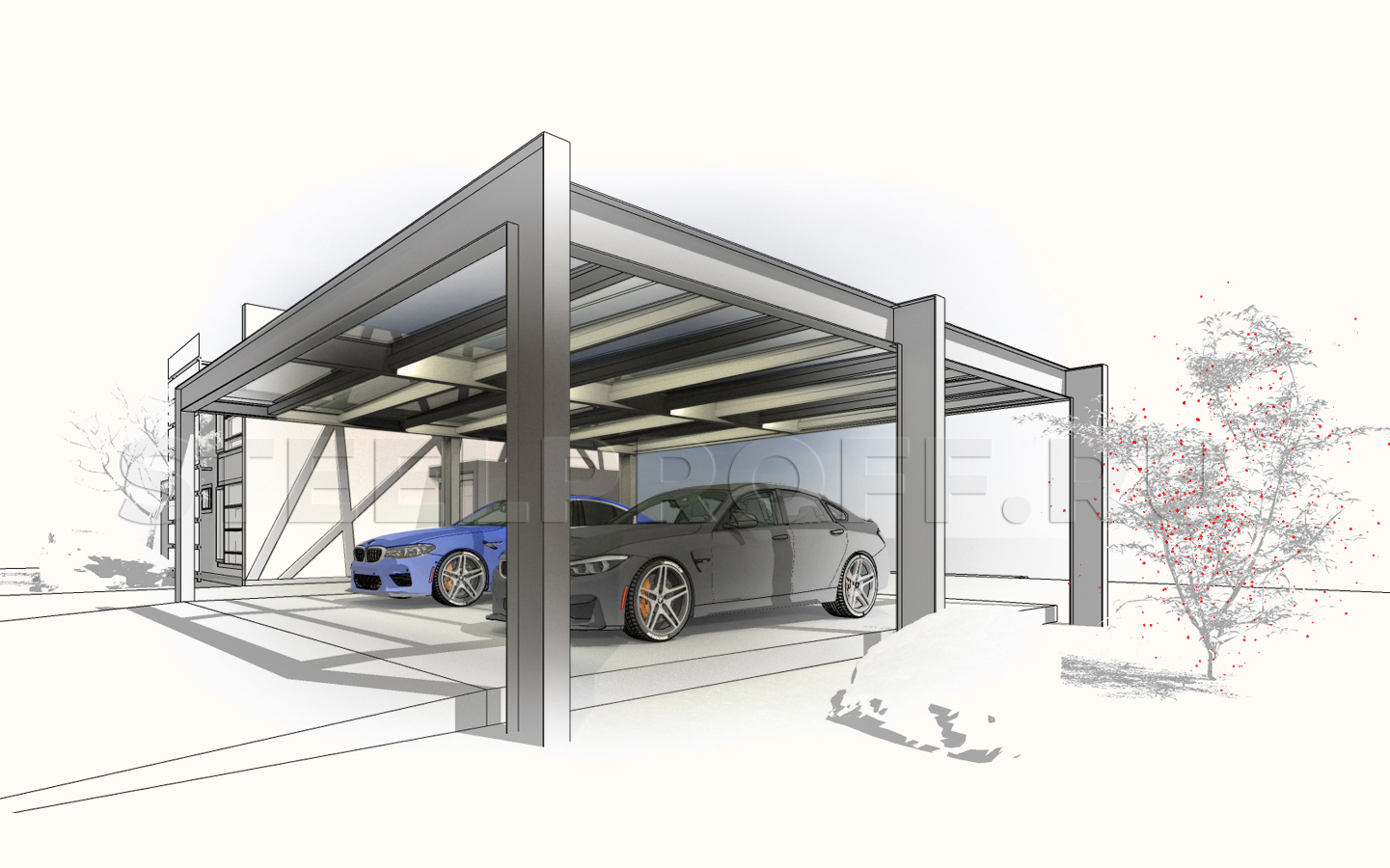 Металлоконструкции в Тихорецка гараж