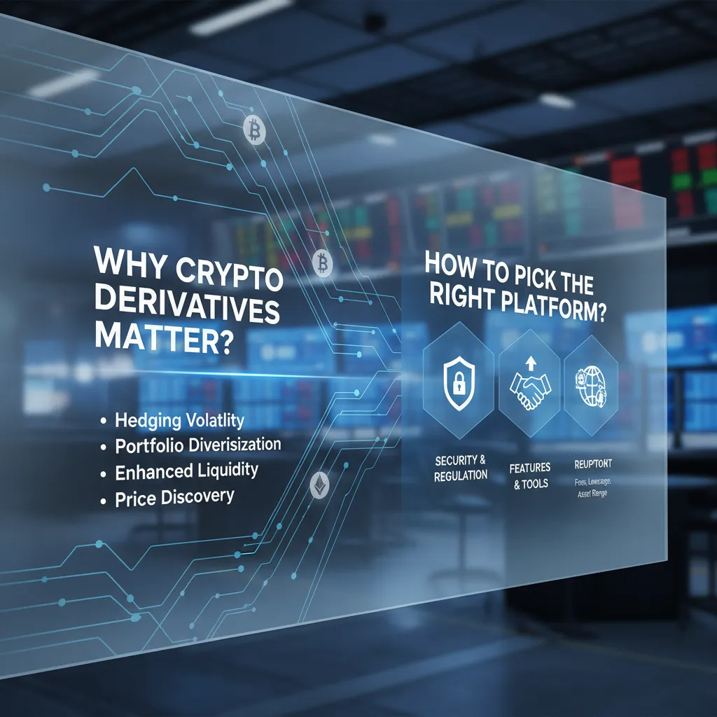 Why Crypto Derivatives Matter? How to Pick the Right Platform?