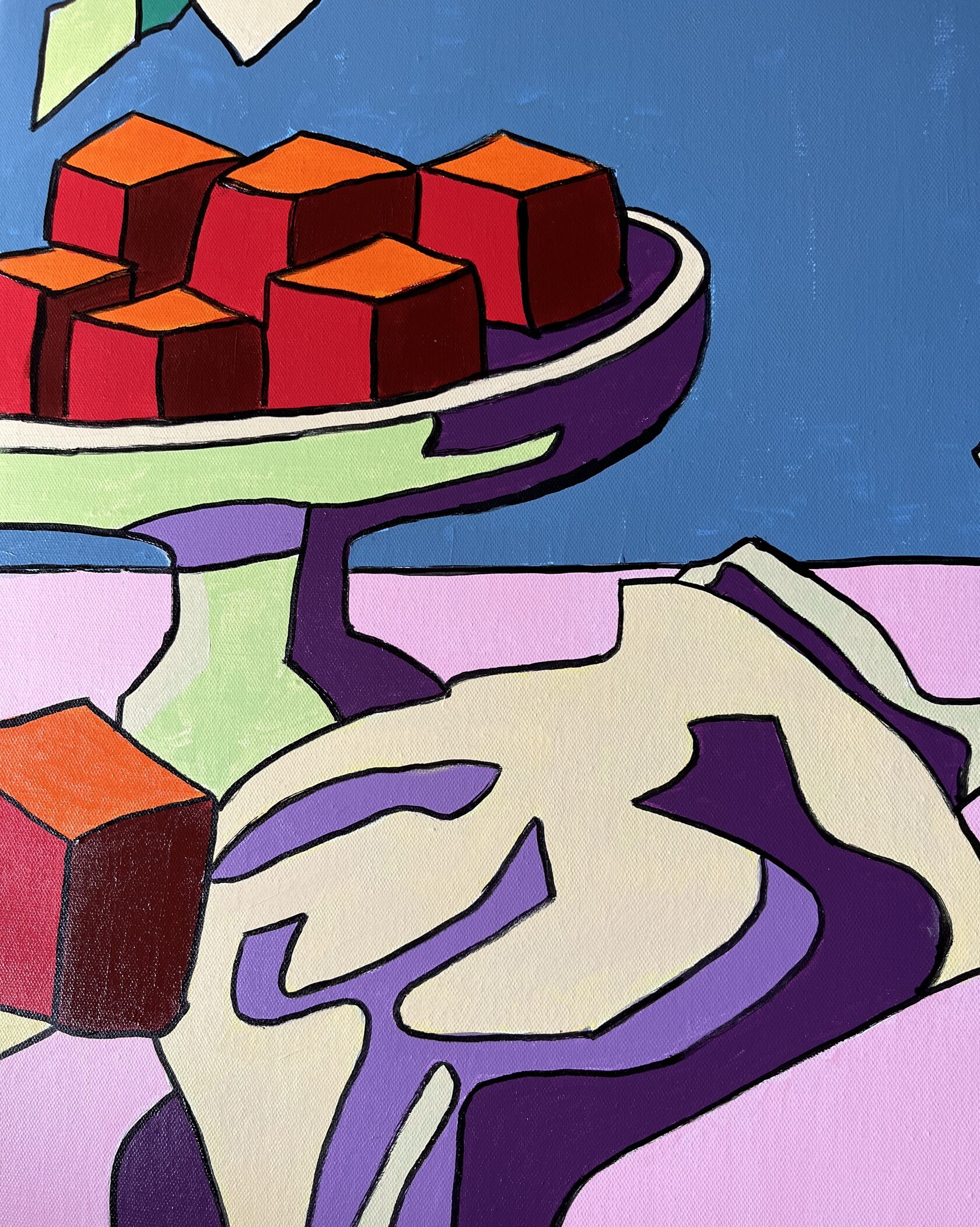Ира Куб картина Равновесие фрагмент