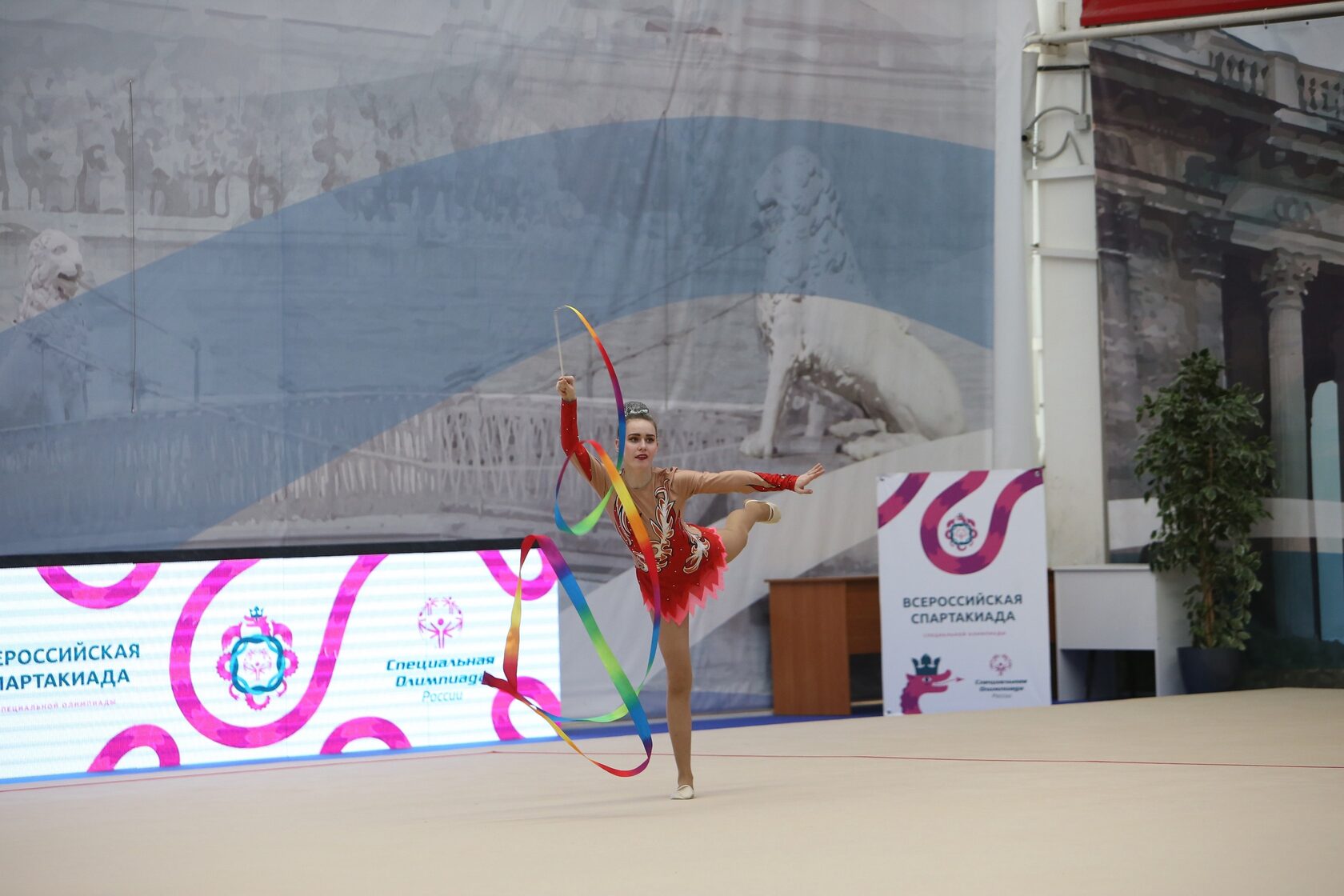 Художественная гимнастика: красота и грация Специальной Олимпиады