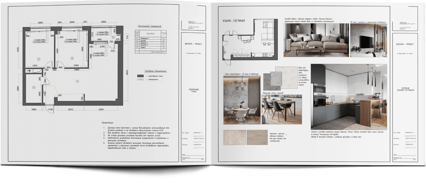 Заключение в проекте дизайнер интерьера