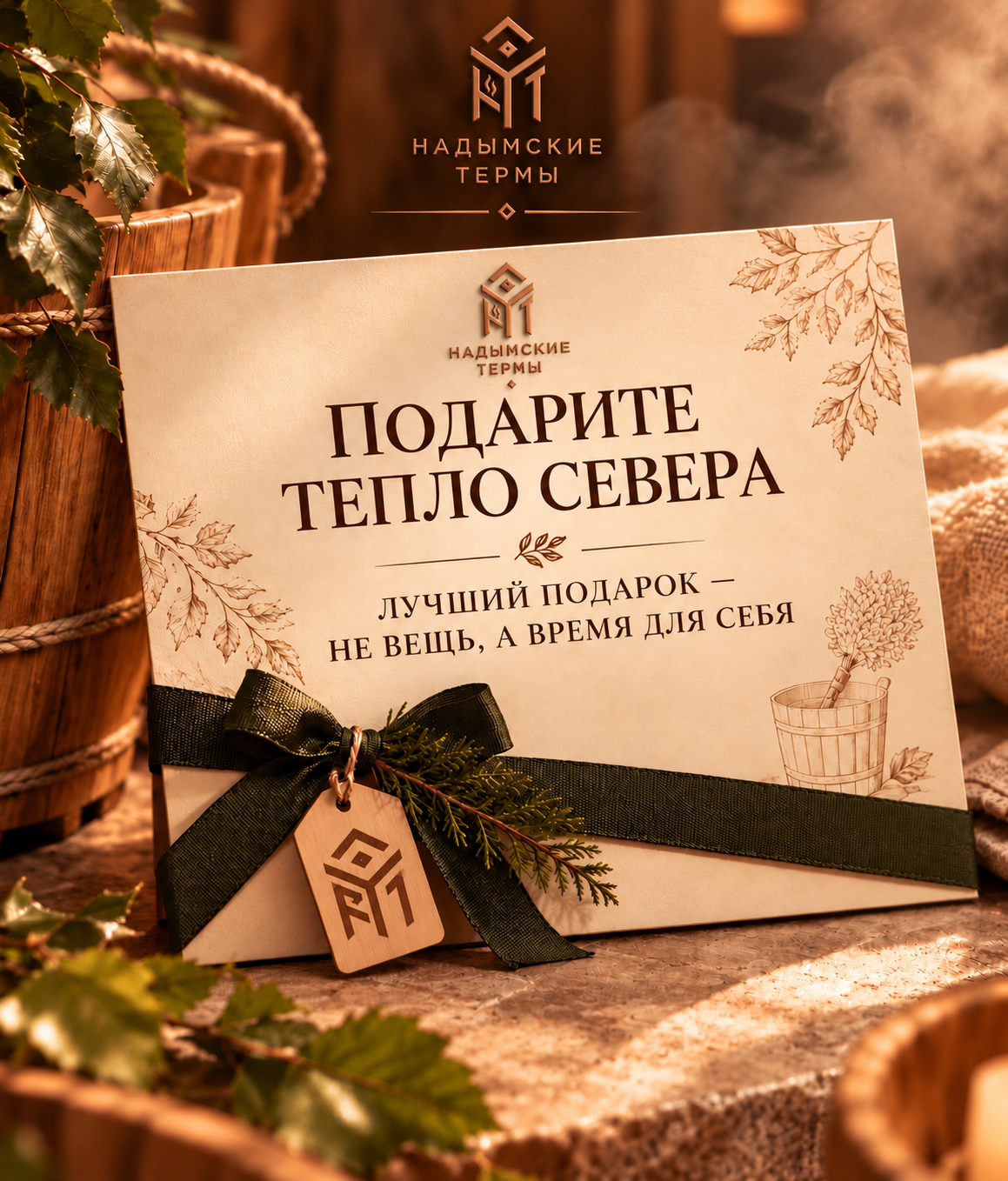 Подарочный сертификат «Надымских терм»