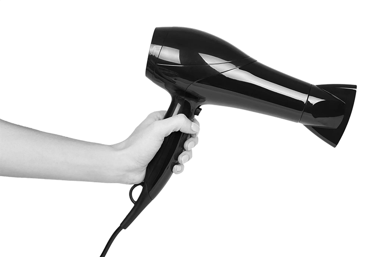 Одежда по фен. Фен ''PBT'' 8820. Hairdryer фен. Фен в руке. Фен для волос на белом фоне